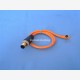 Sensor Cable M12-m-4p / M8-f-4p, 18"